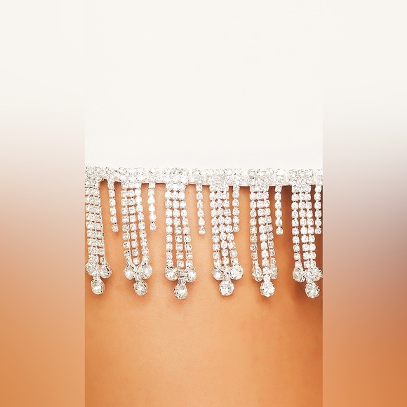 Majorelle Aurora Mini Skirt in Champagne size M. NWOT - Picture 5 of 12